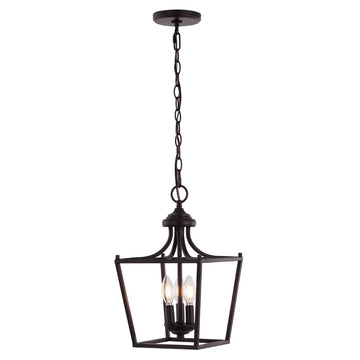 Camden Iron Classic Midcentury Pendant Lantern - JONATHAN Y